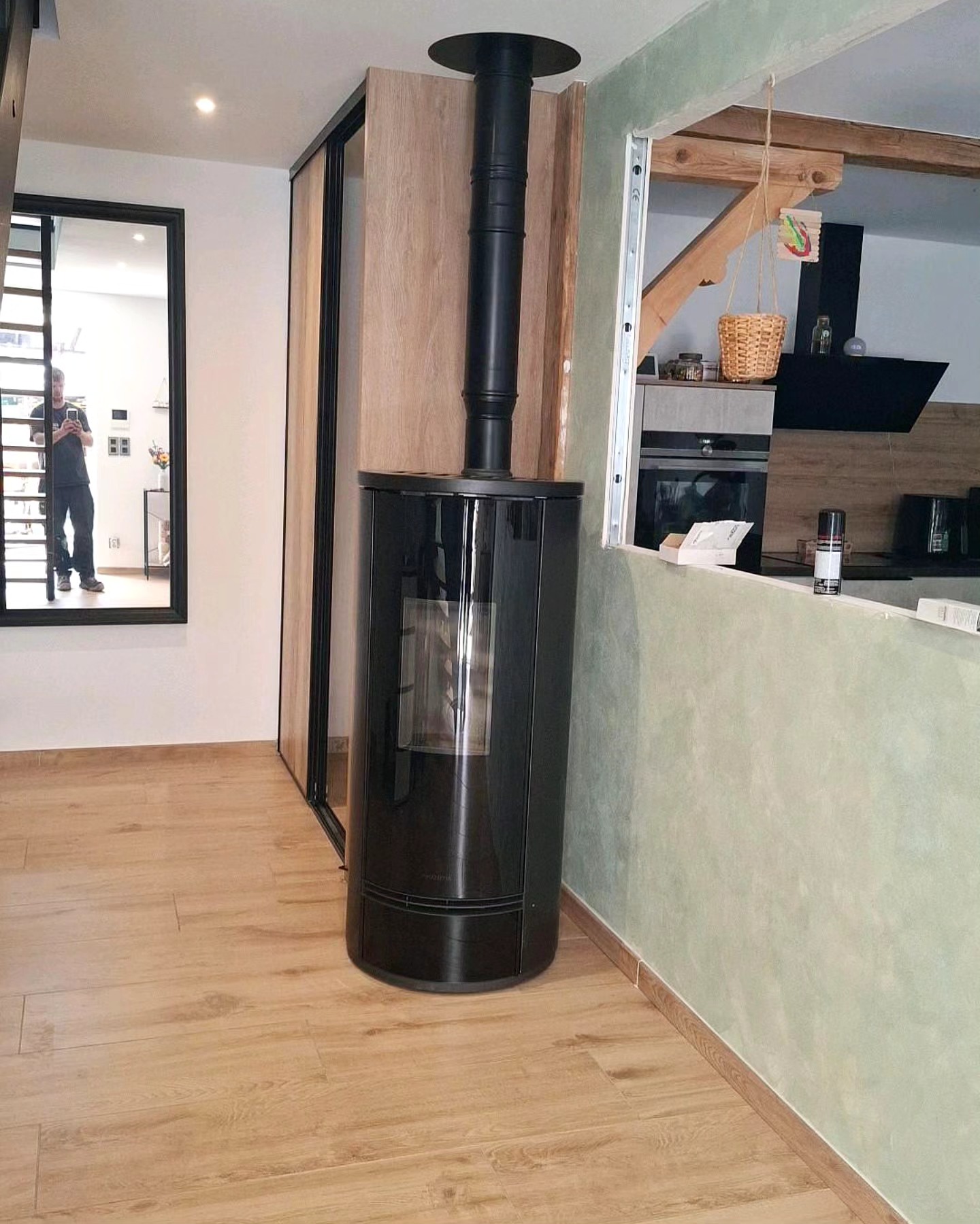 Installation d'un poêle à bois par L'Atr'actif à Sarrebourg